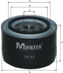 Filtru ulei TF 57 MFILTER